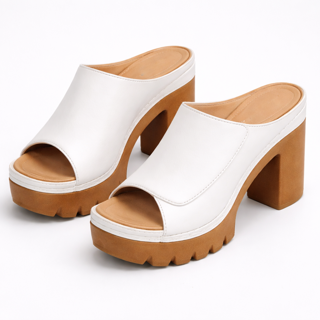 Sylvia | Platform Block Heels