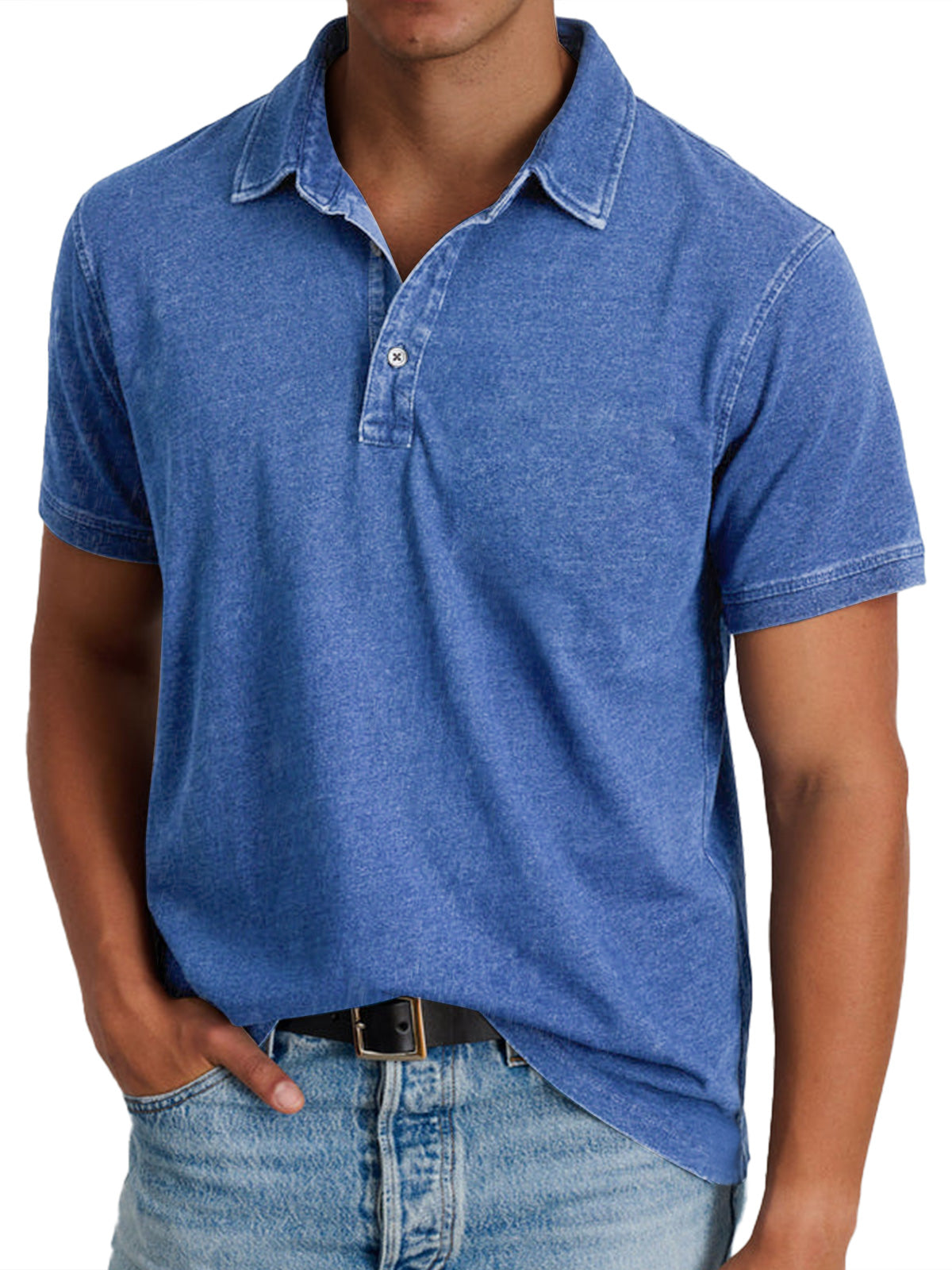 Anthony | Men's Relaxed Polo Shirt