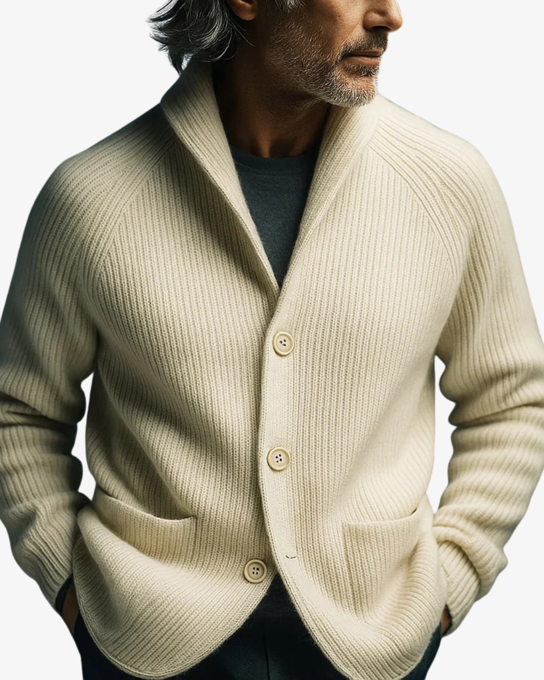 Graham | Tailored Button Front Cardigan