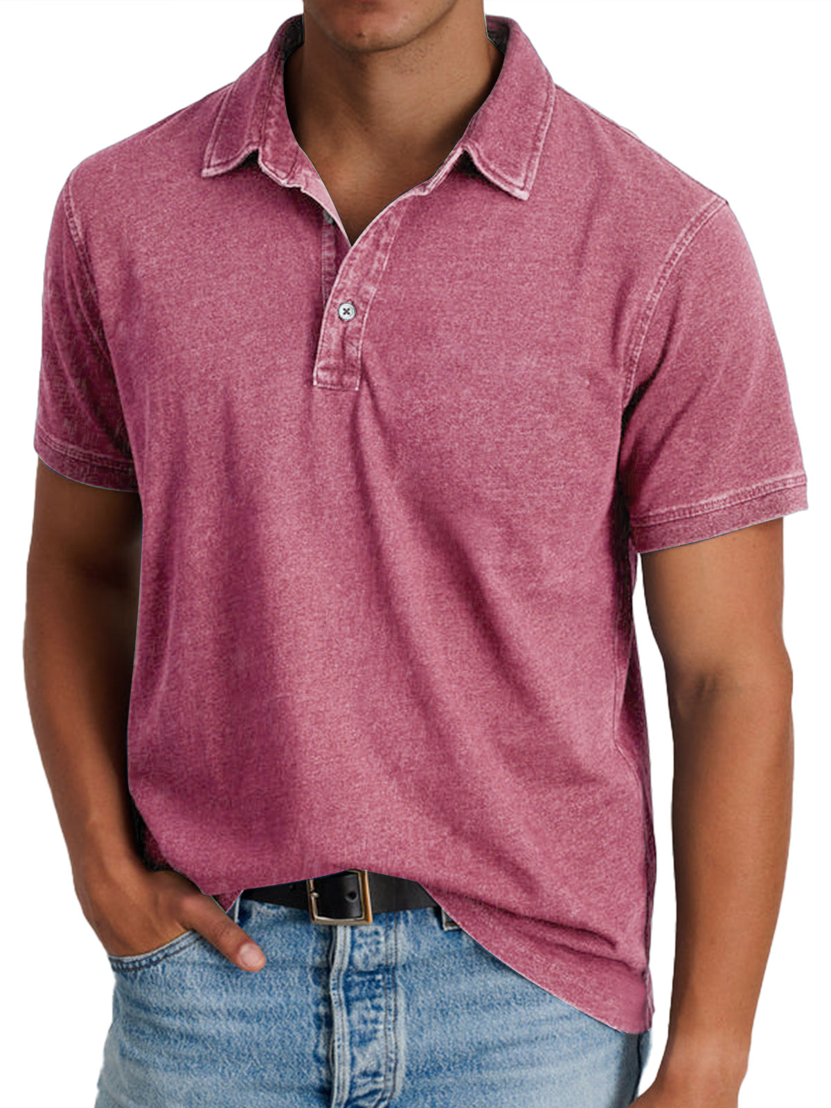 Anthony | Men's Relaxed Polo Shirt