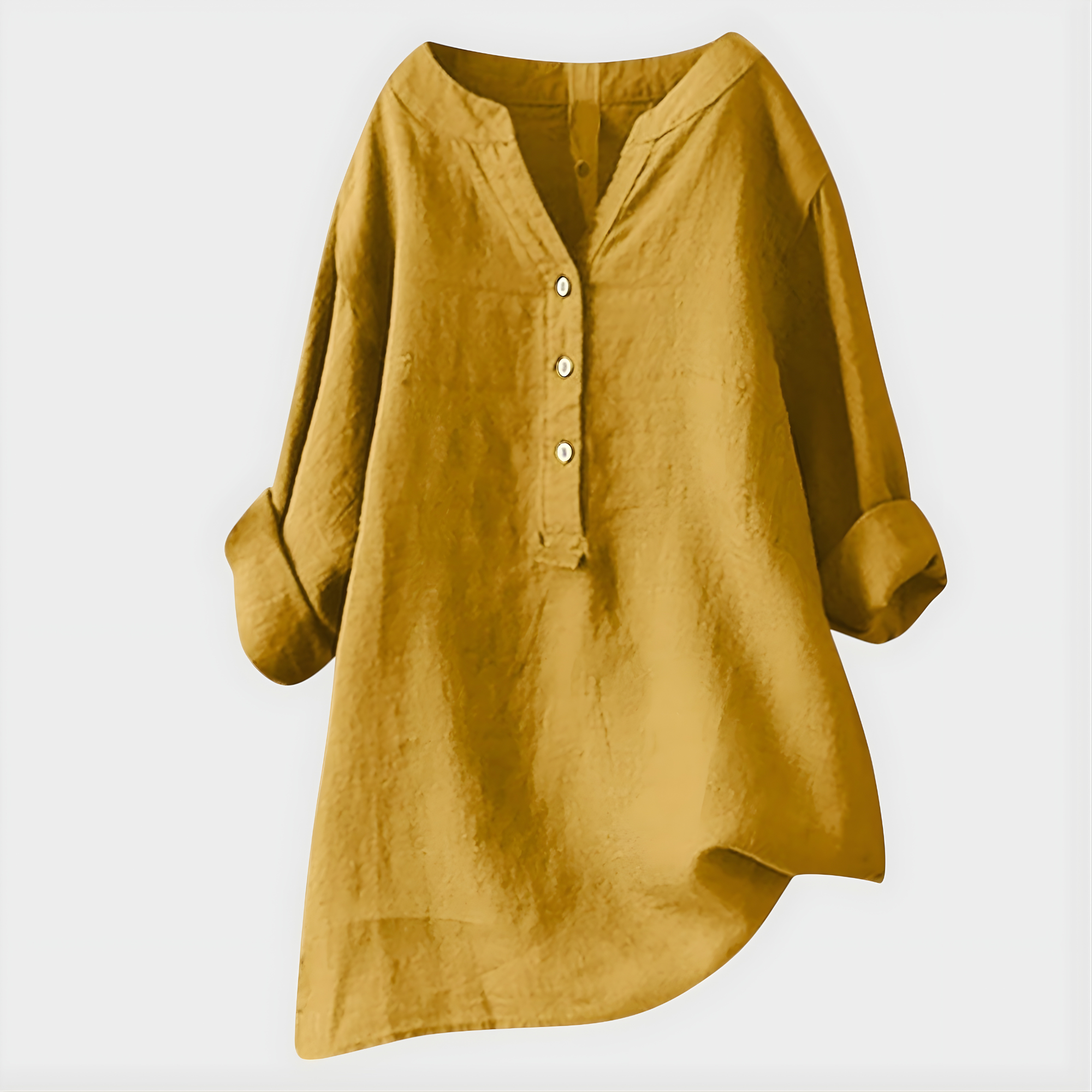 Diane | Elegant V Neck Blouse