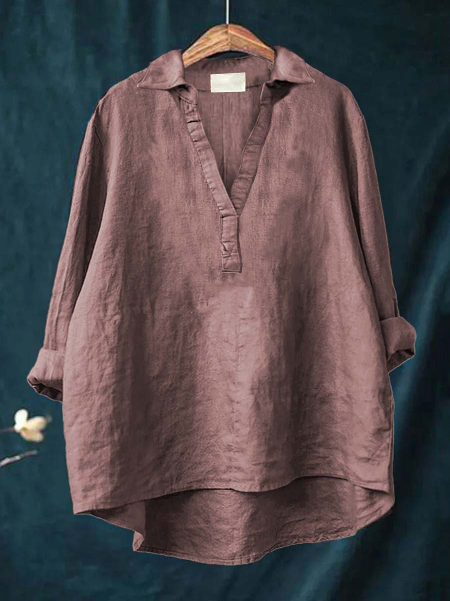 MOREAU LYON | V-NECK BLOUSE FOR WOMEN