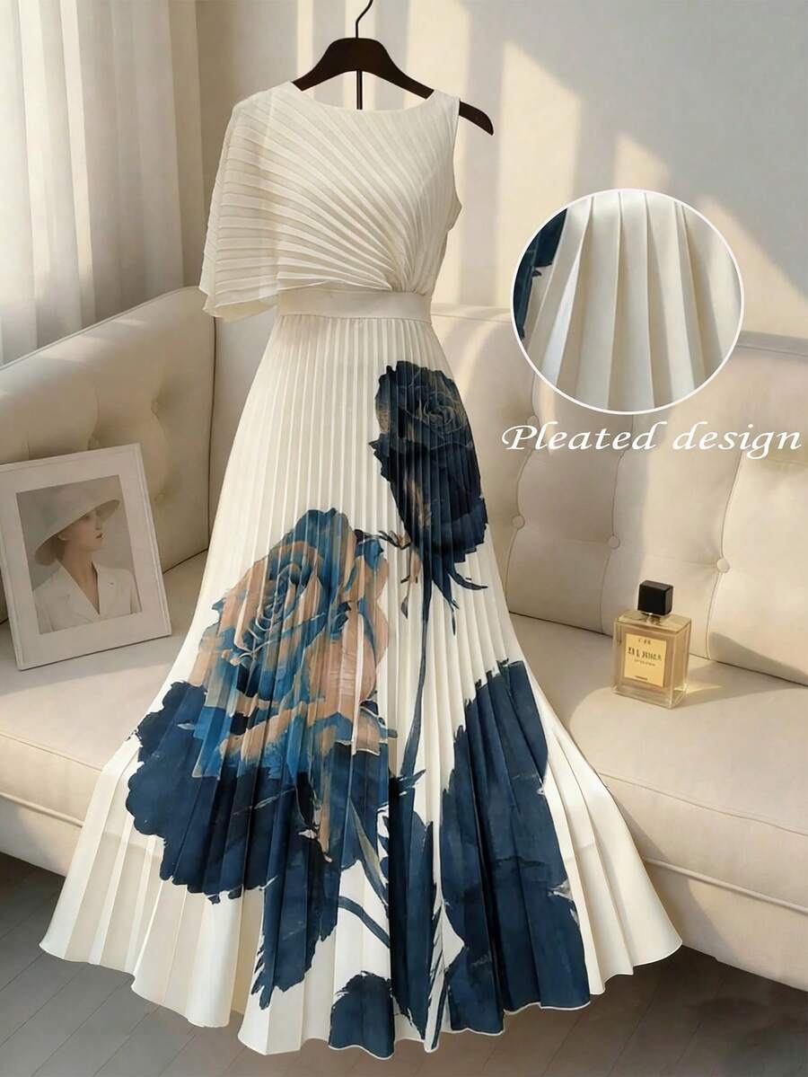 Wendy | Pleated Midi Dress