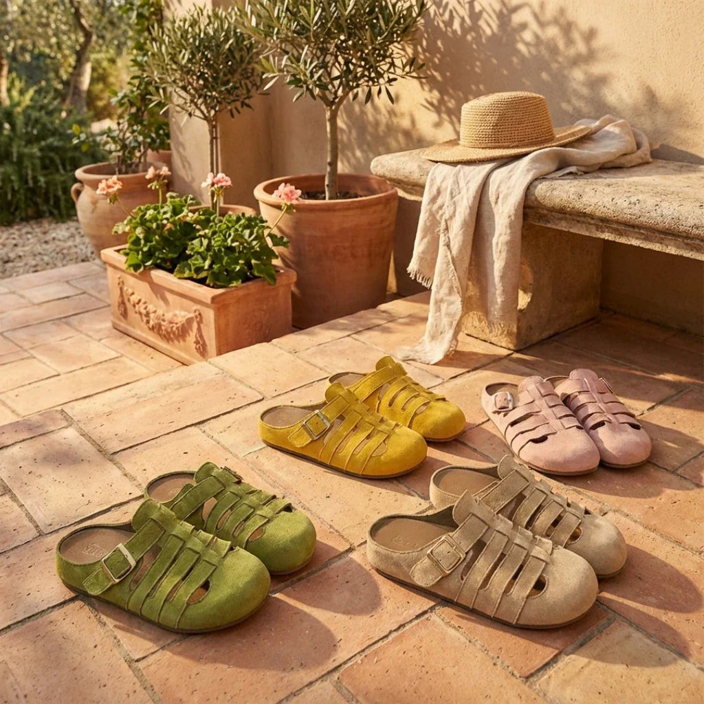 Clara | Comfort Slip-On Sandals without Fastening