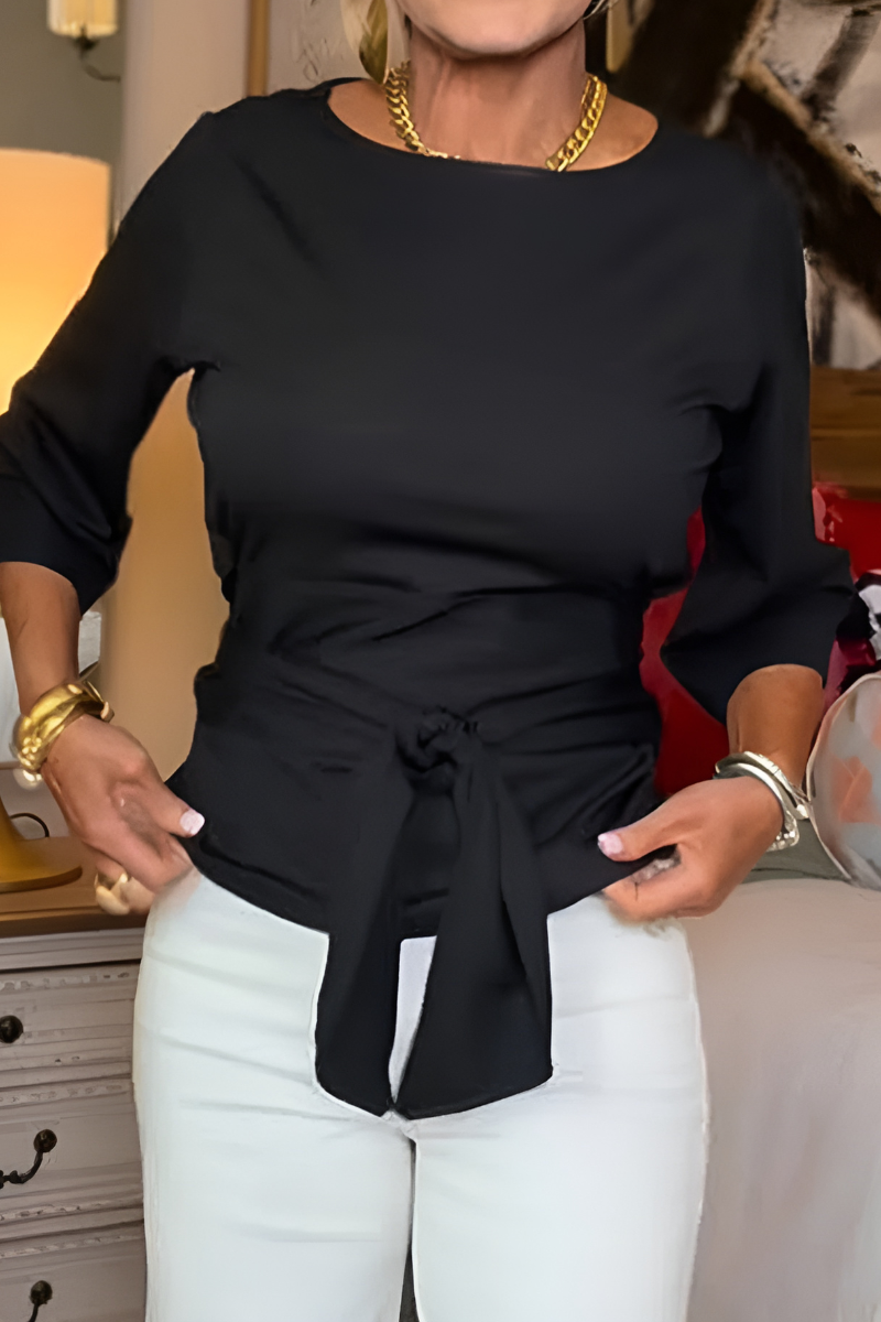 Judith | Tie Waist Flattering Top