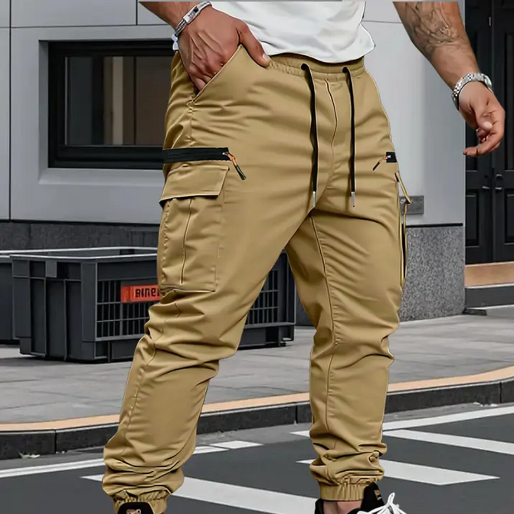 Robert | Cargo Stretch Jogger Trousers