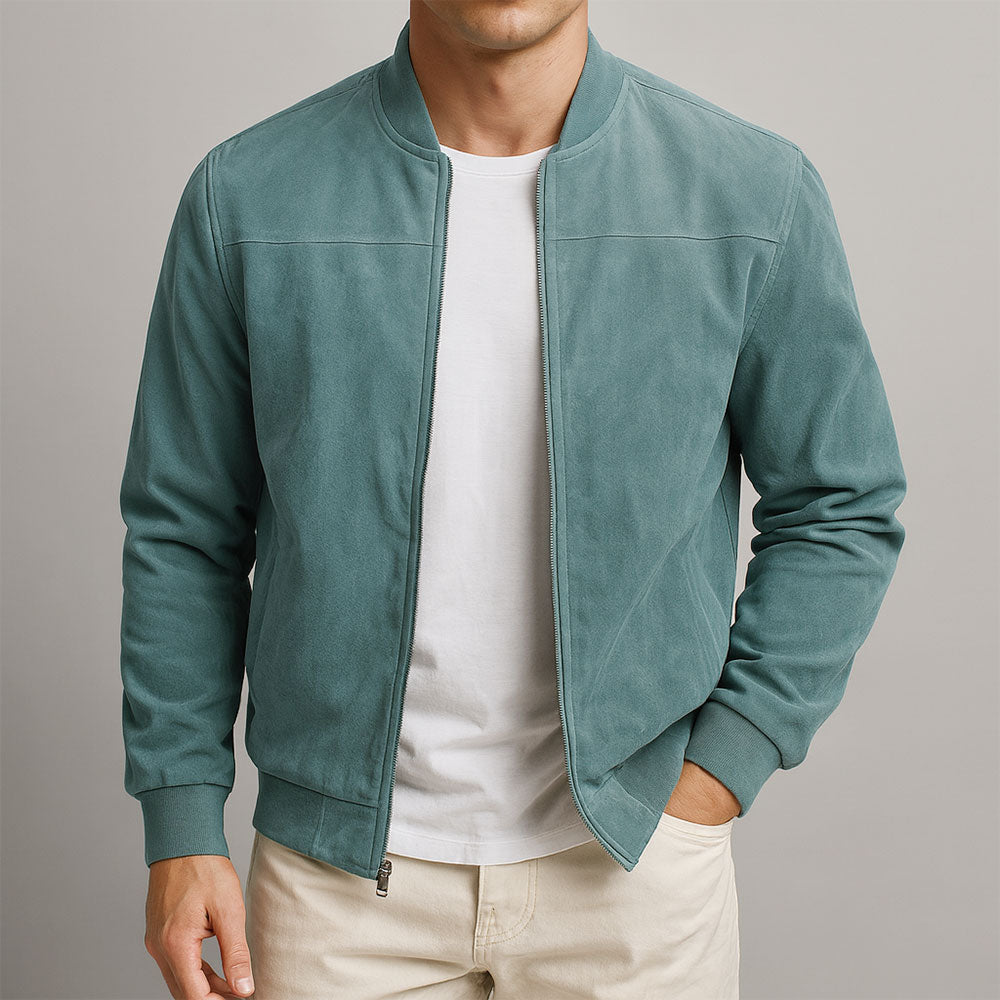 Kenneth | Jacket in Suede Look