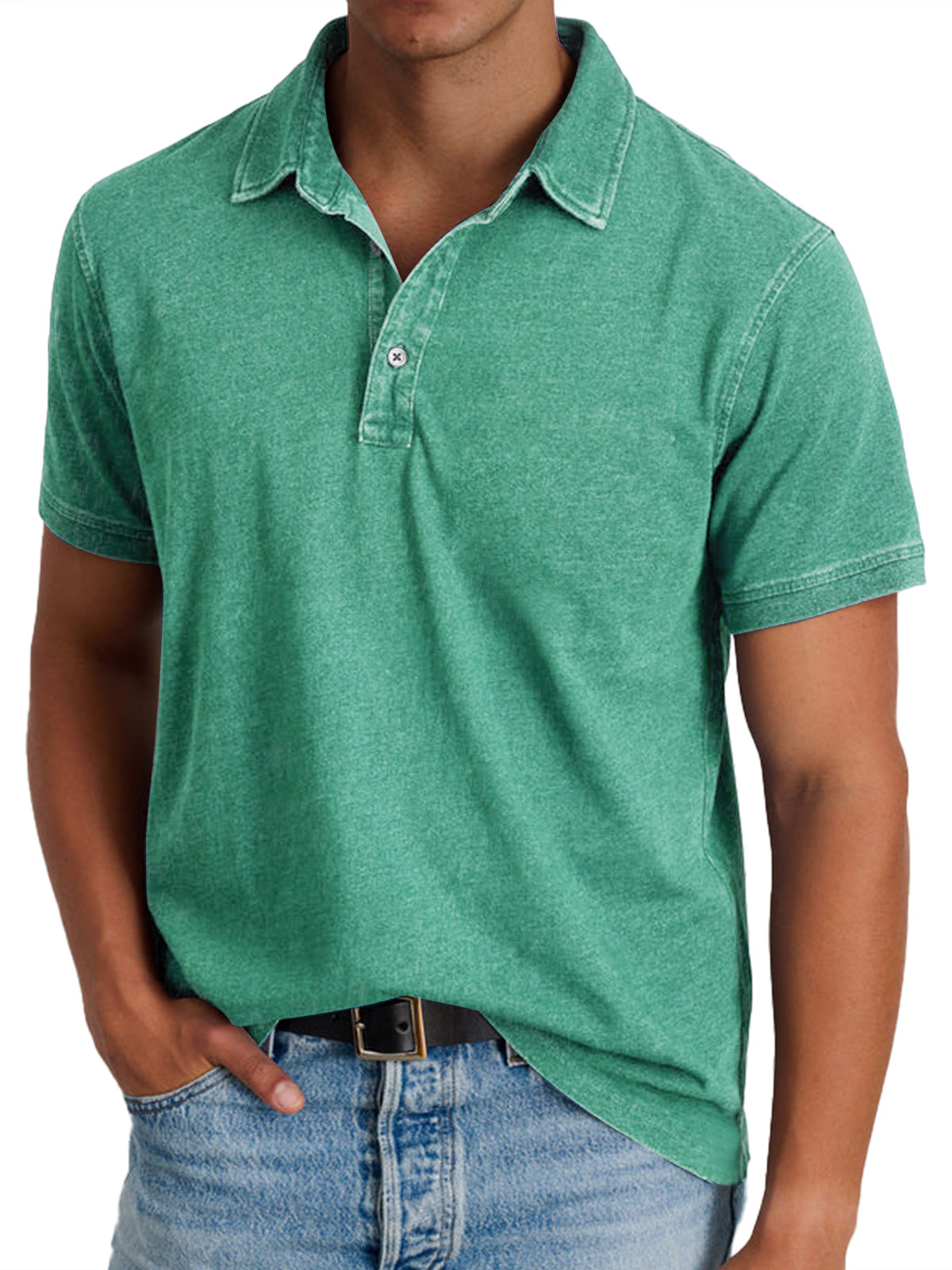 Anthony | Men's Relaxed Polo Shirt