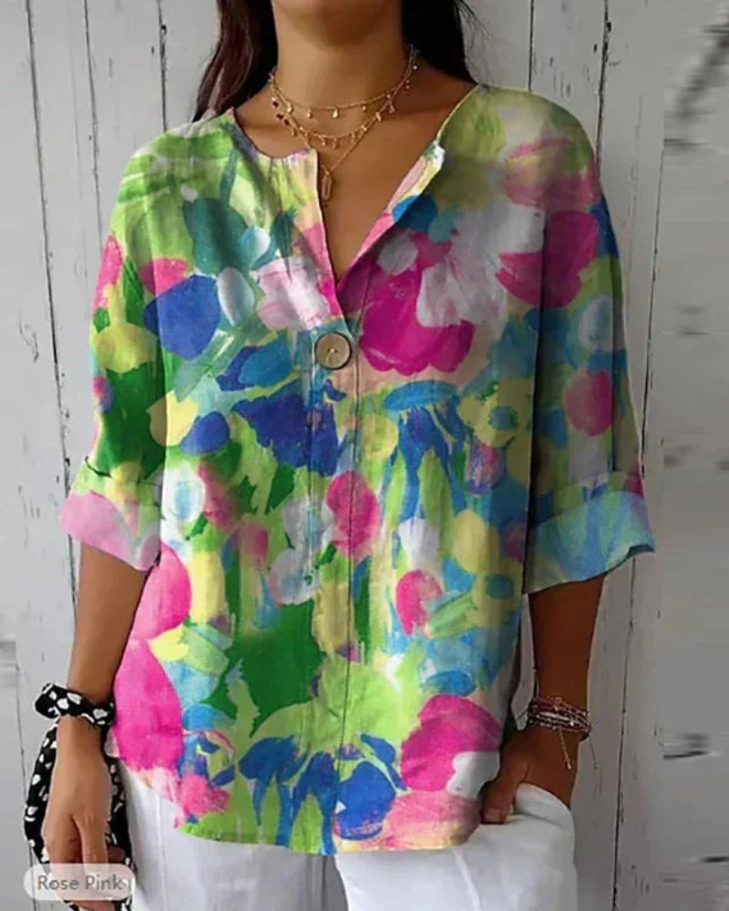 Floral Vintage Blouse