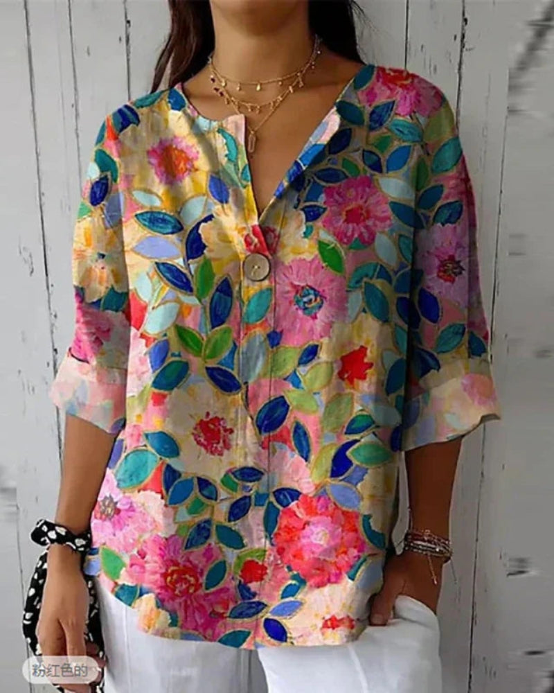 Floral Vintage Blouse