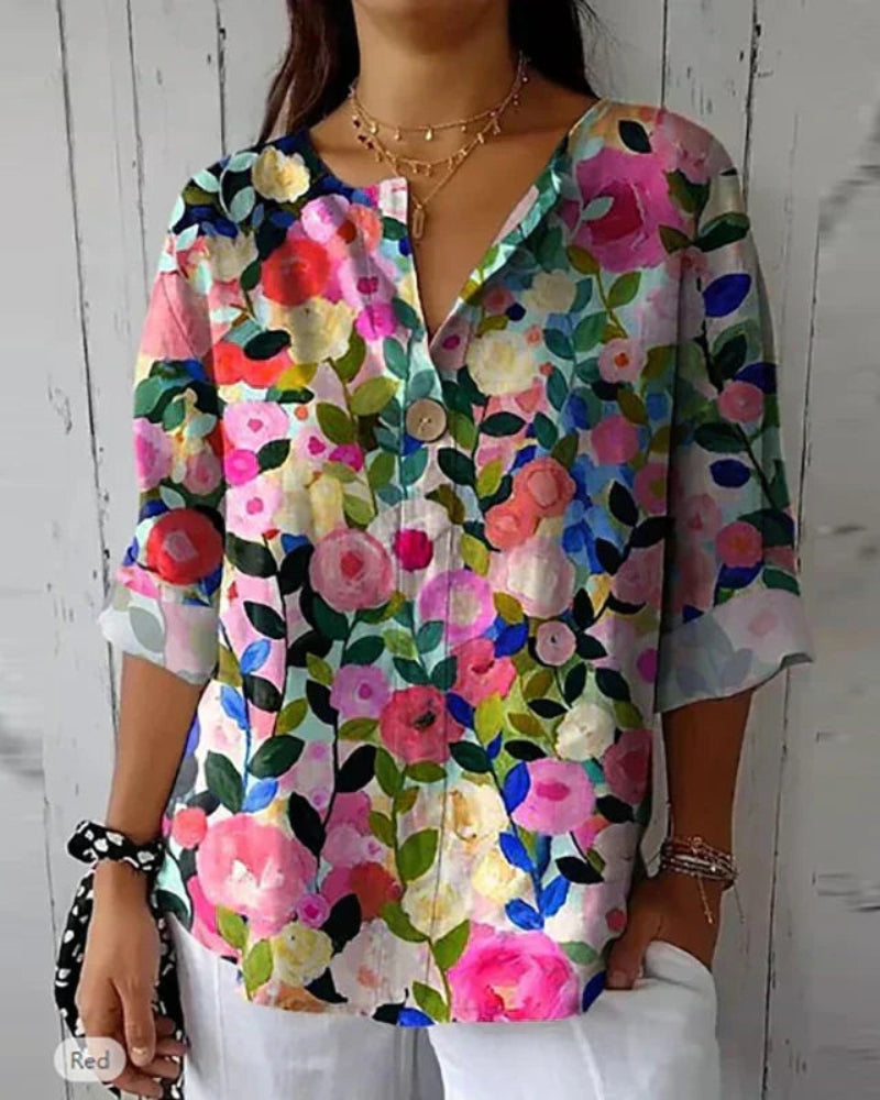 Floral Vintage Blouse