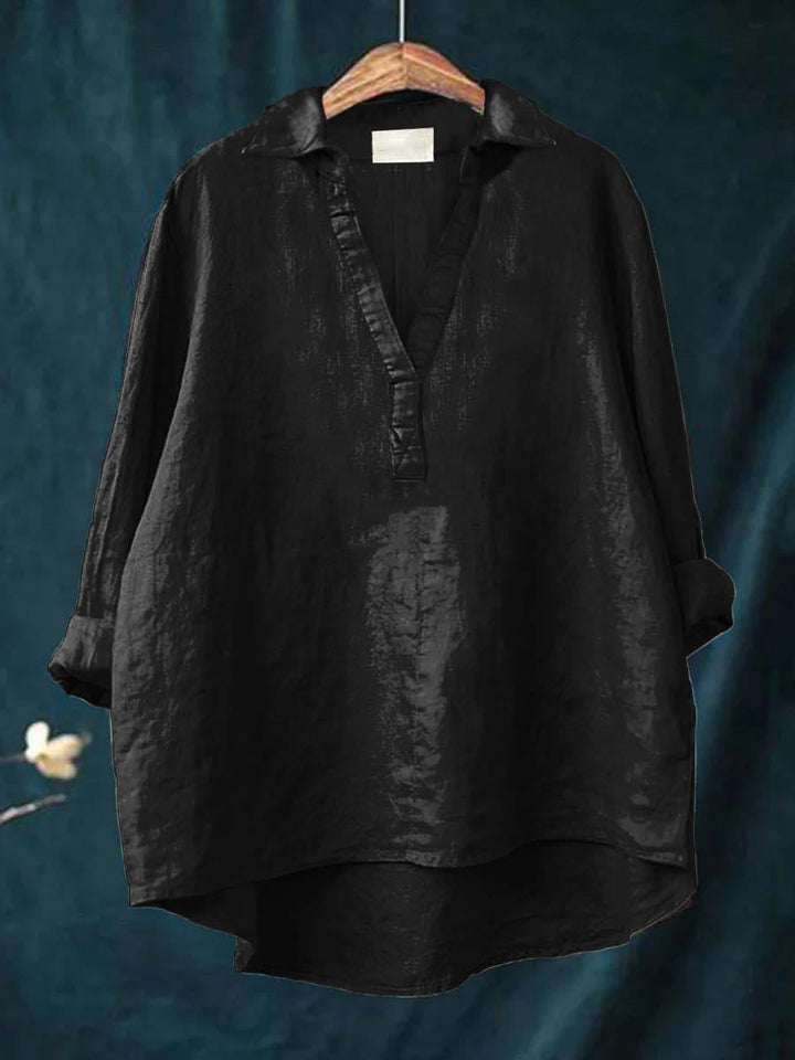 MOREAU LYON | V-NECK BLOUSE FOR WOMEN