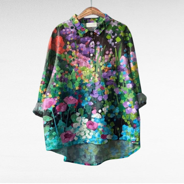 MOREAU LYON | COLOURED GARDEN BLOUSE FOR WOMEN