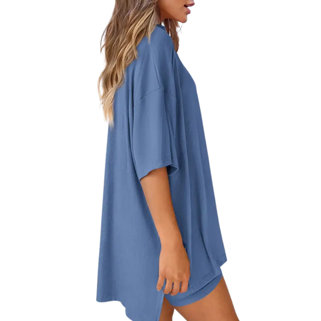 HALSEY™ – Relaxed Solid Lounge Two-Piece Set