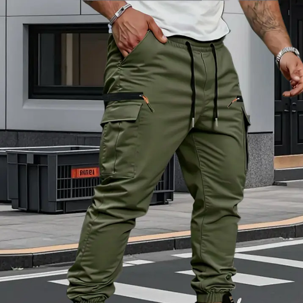Robert | Cargo Stretch Jogger Trousers
