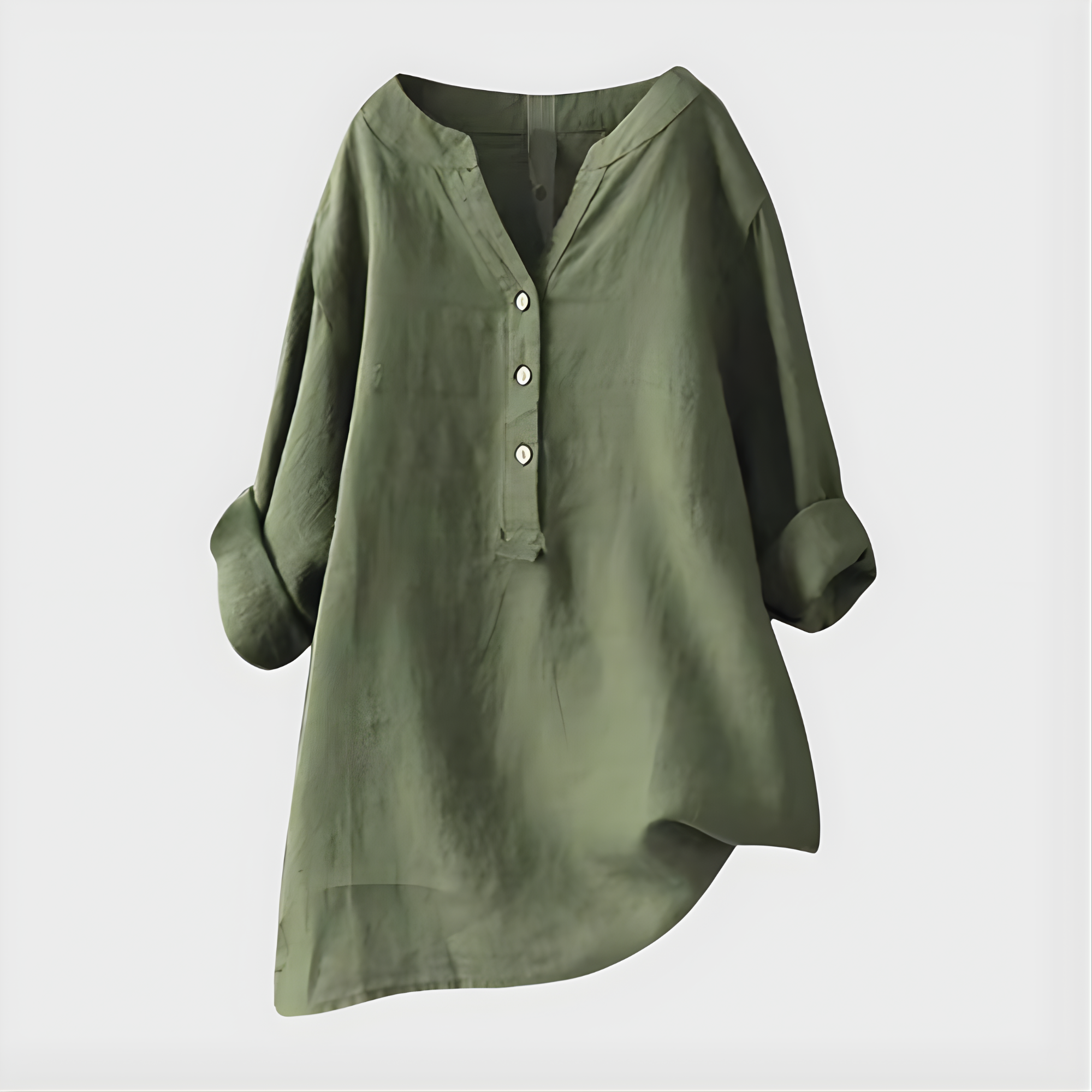 Diane | Elegant V Neck Blouse