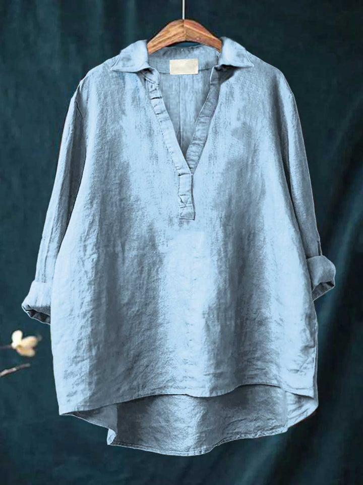 MOREAU LYON | V-NECK BLOUSE FOR WOMEN