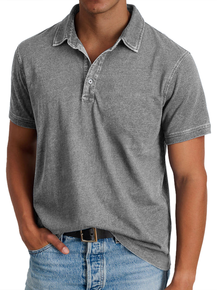 Anthony | Men's Relaxed Polo Shirt