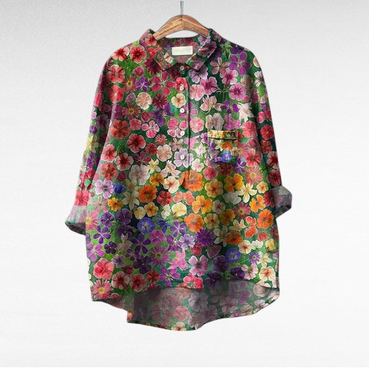 MOREAU LYON | COLOURED GARDEN BLOUSE FOR WOMEN