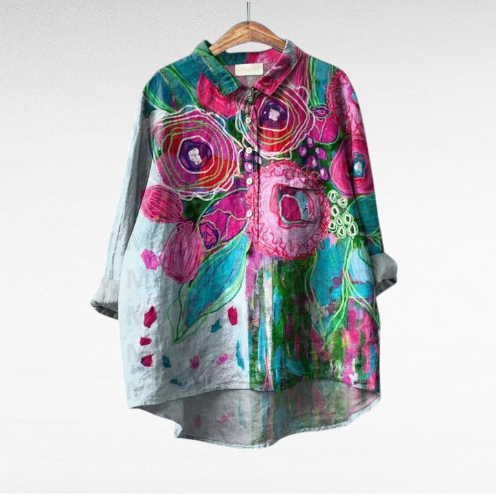 MOREAU LYON | COLOURED GARDEN BLOUSE FOR WOMEN