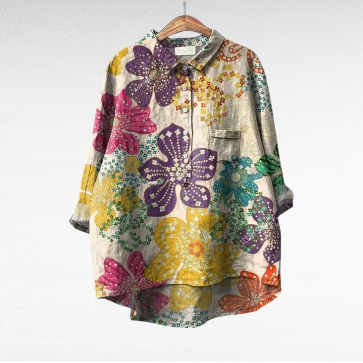MOREAU LYON | COLOURED GARDEN BLOUSE FOR WOMEN
