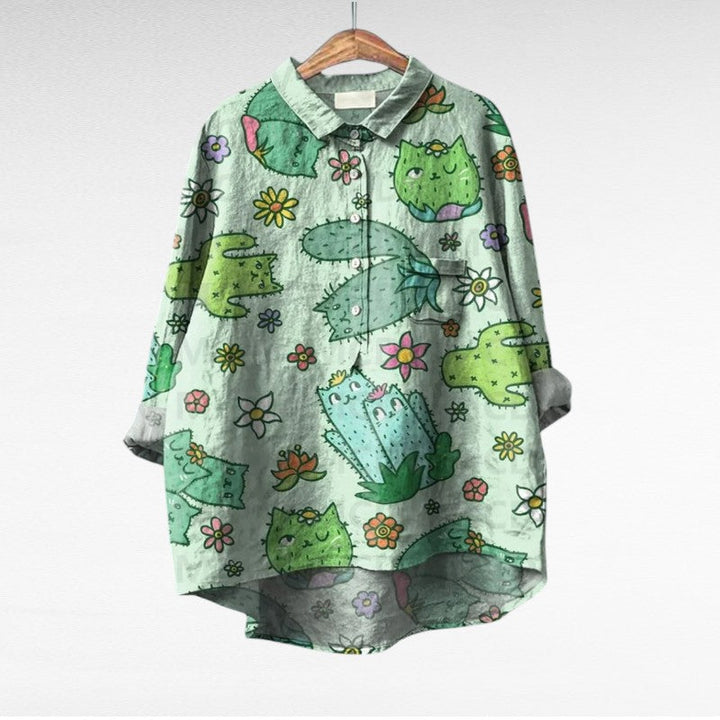 MOREAU LYON | COLOURED GARDEN BLOUSE FOR WOMEN