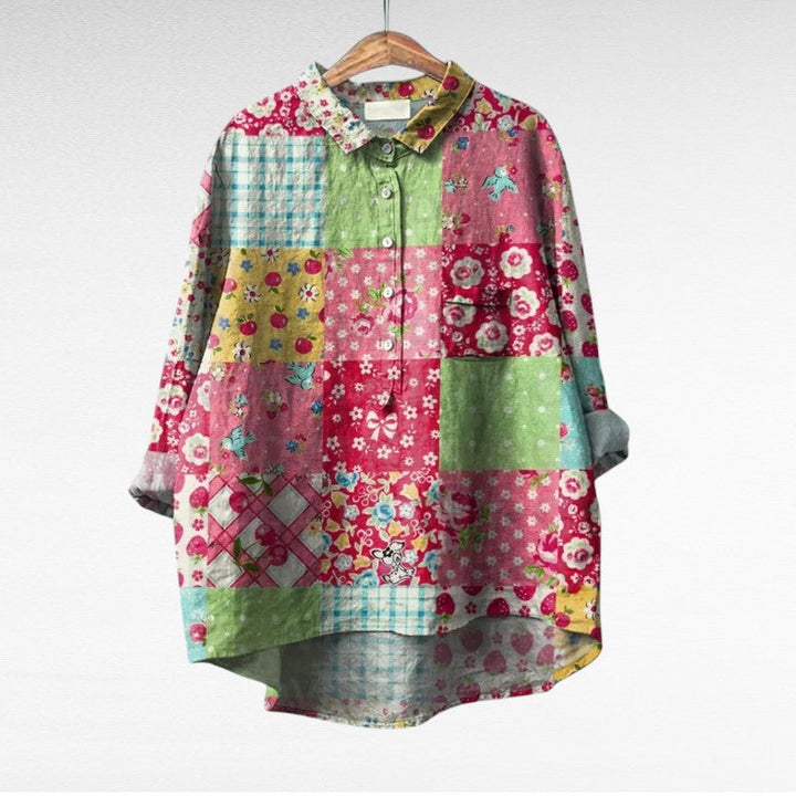 MOREAU LYON | COLOURED GARDEN BLOUSE FOR WOMEN