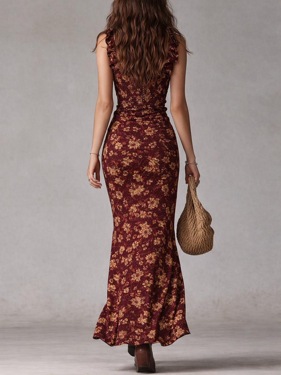 Gloria | Smocked Maxi Dress