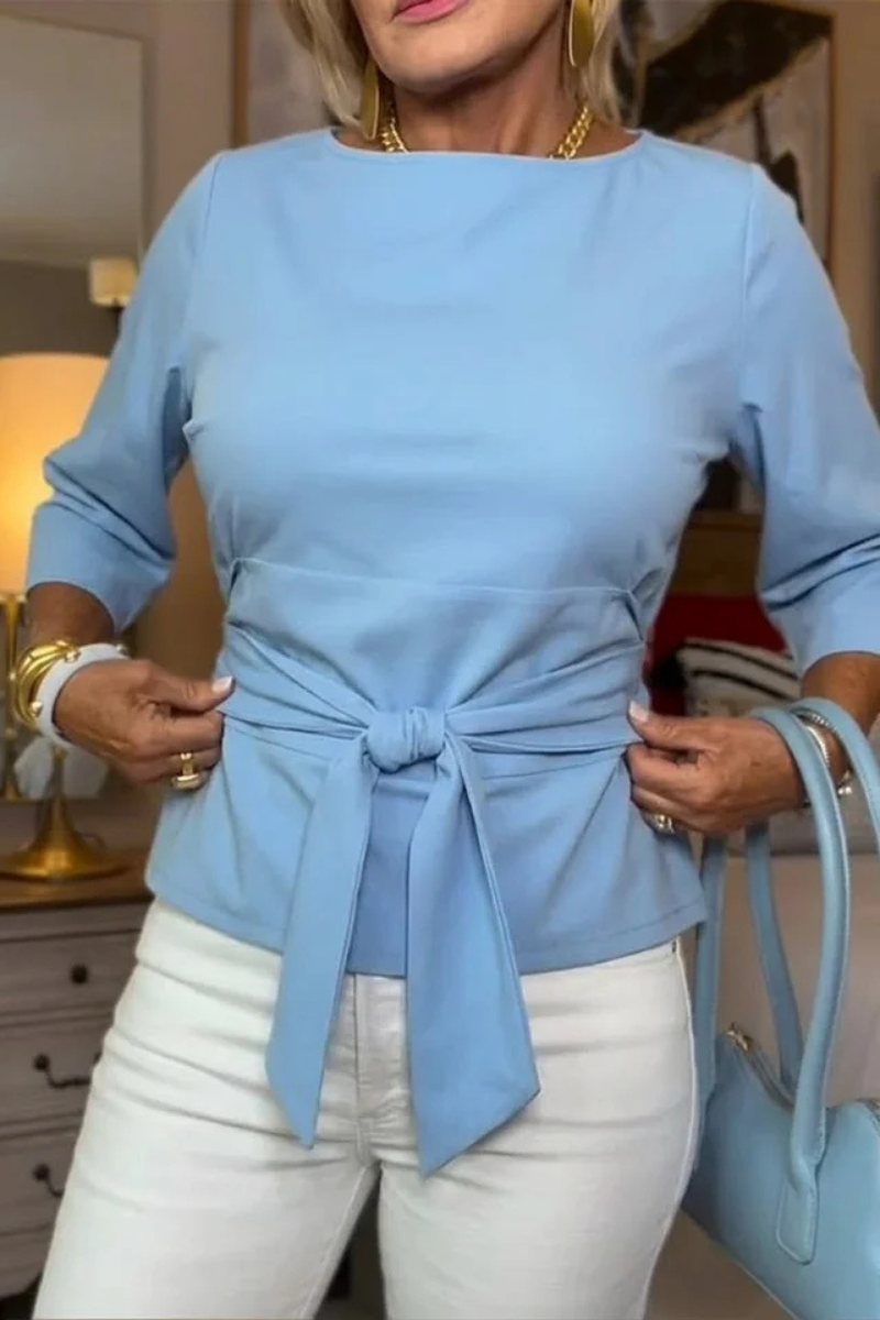 Judith | Tie Waist Flattering Top