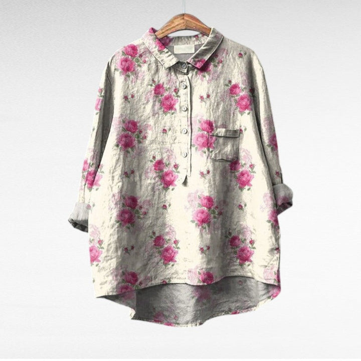 MOREAU LYON | ARTISTIC FLORAL SHIRT FOR WOMEN