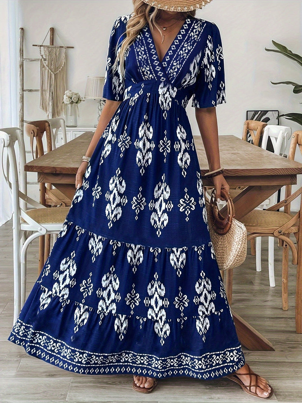 Judith | Vintage Boho Maxi Dress