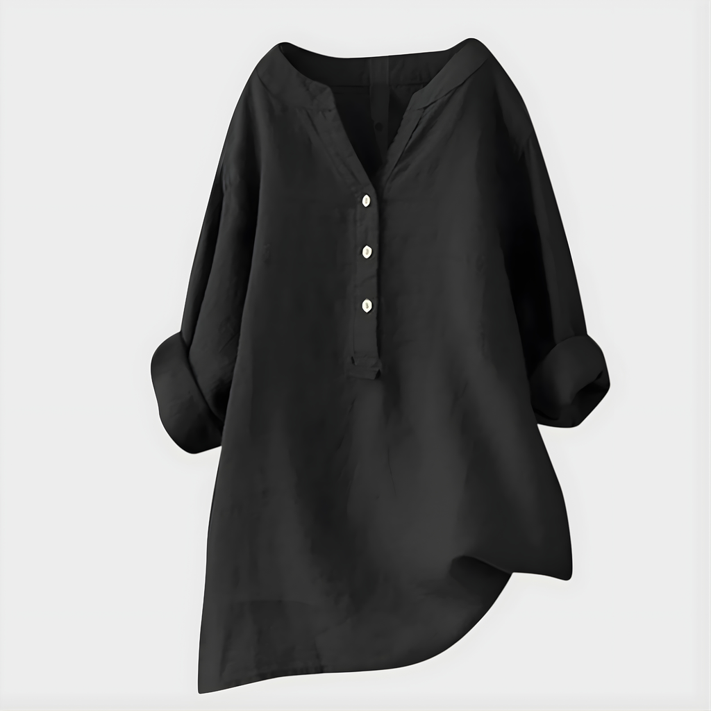 Diane | Elegant V Neck Blouse