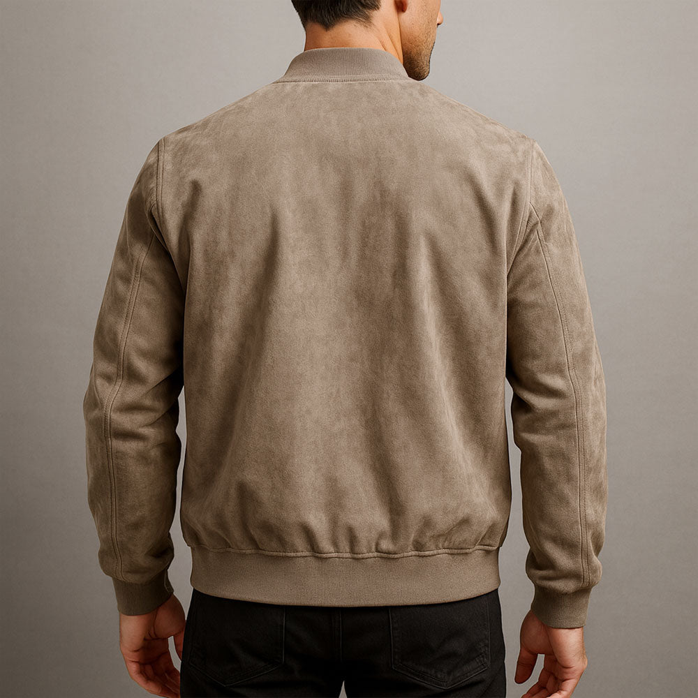 Kenneth | Jacket in Suede Look