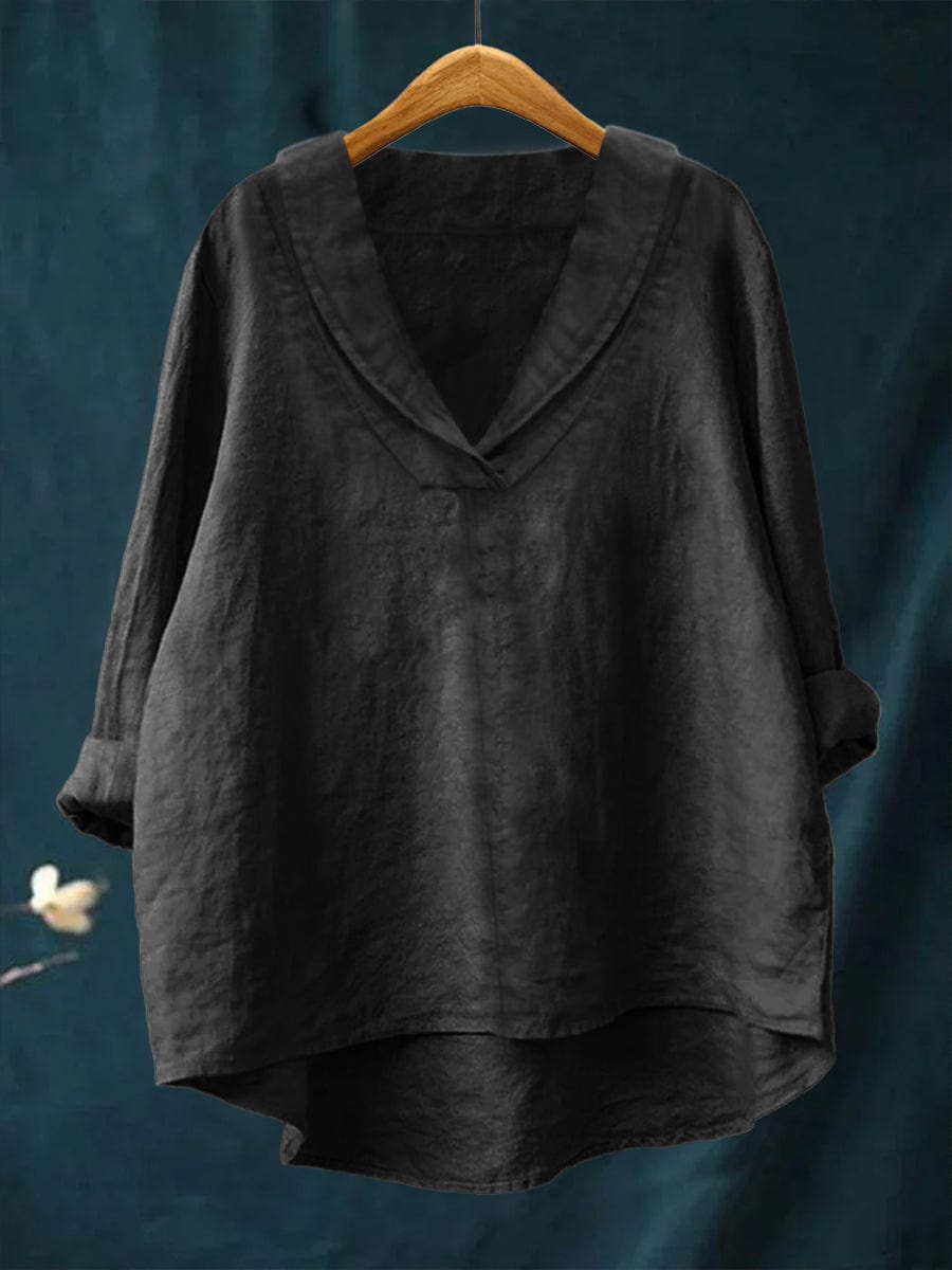 MOREAU LYON | AMPLE V-NECK BLOUSE FOR WOMEN