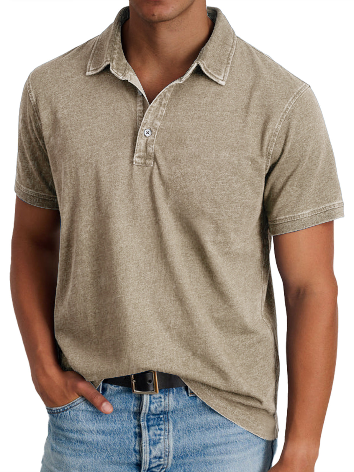 Anthony | Men's Relaxed Polo Shirt