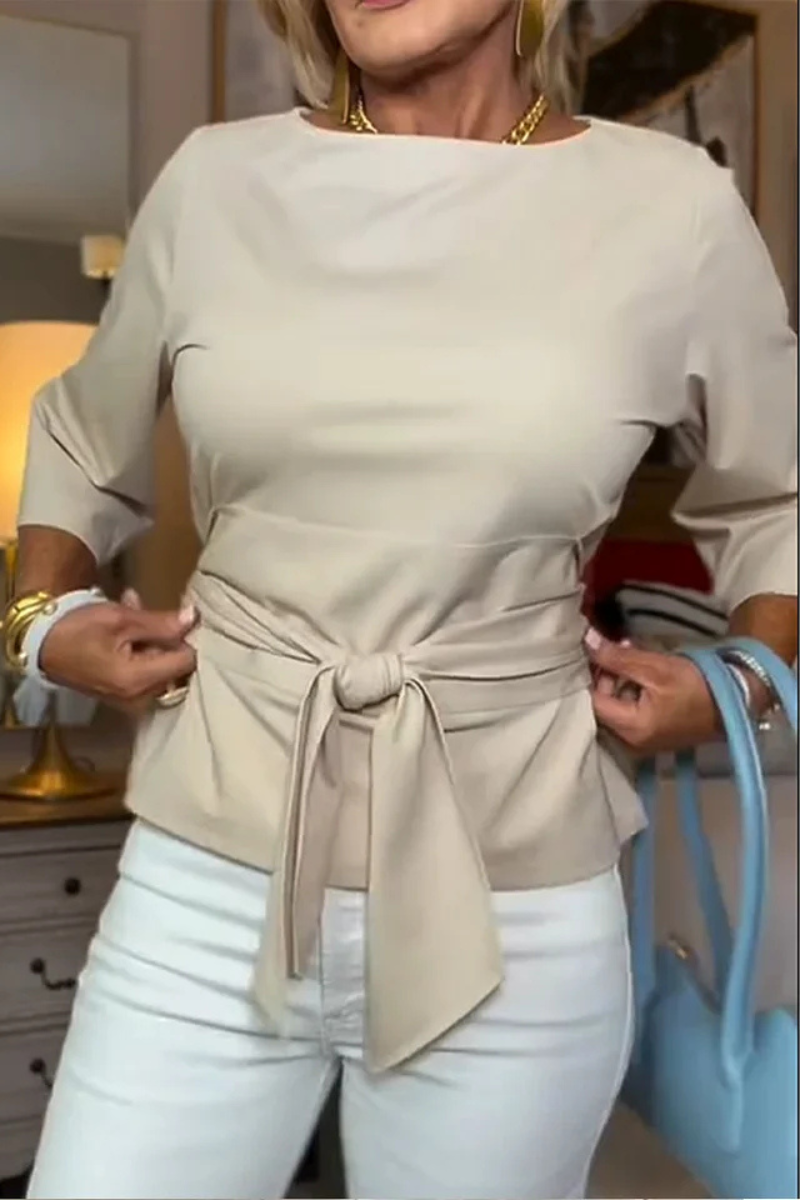 Judith | Tie Waist Flattering Top
