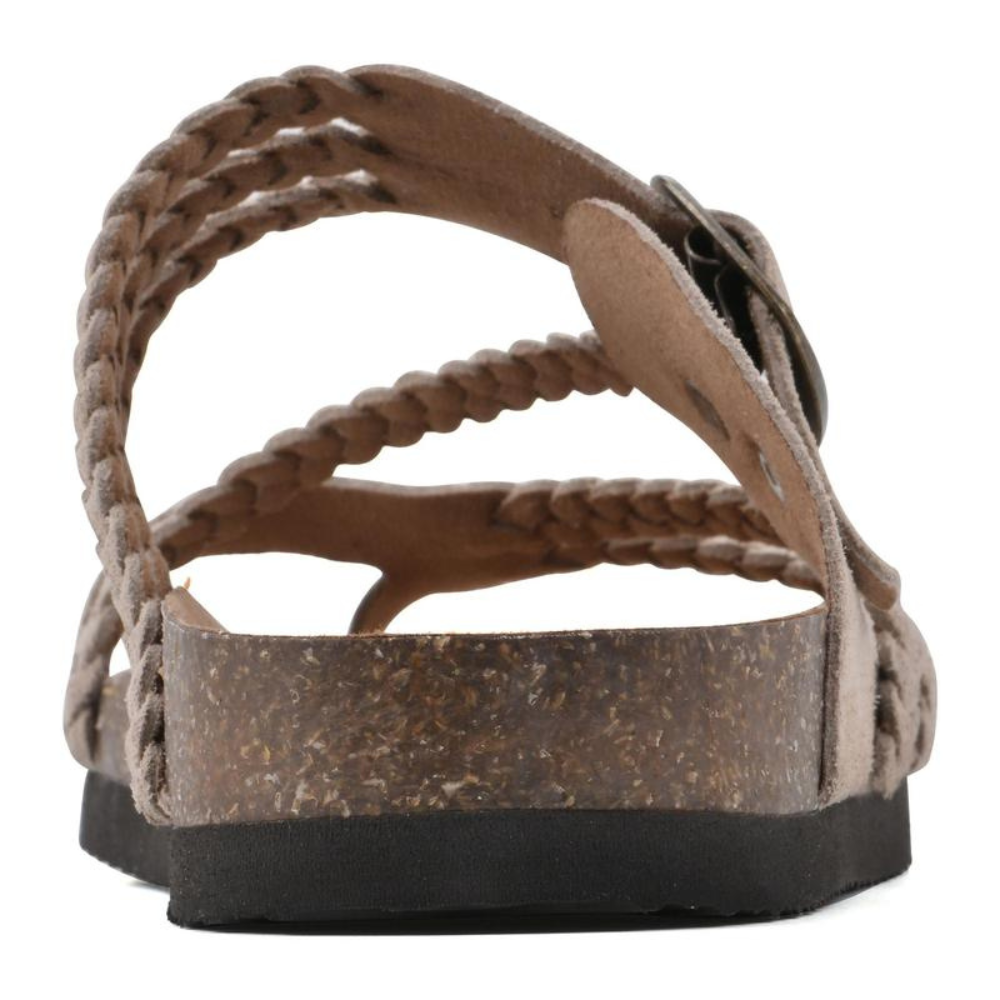 Lynda | Braided Cork Sandals