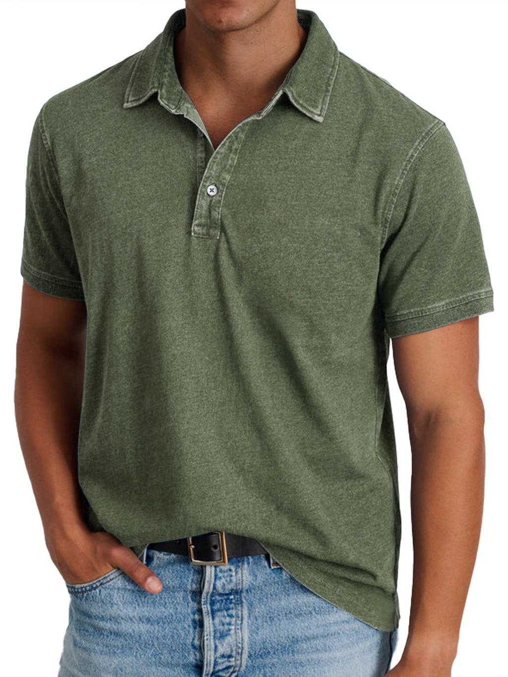 Anthony | Men's Relaxed Polo Shirt