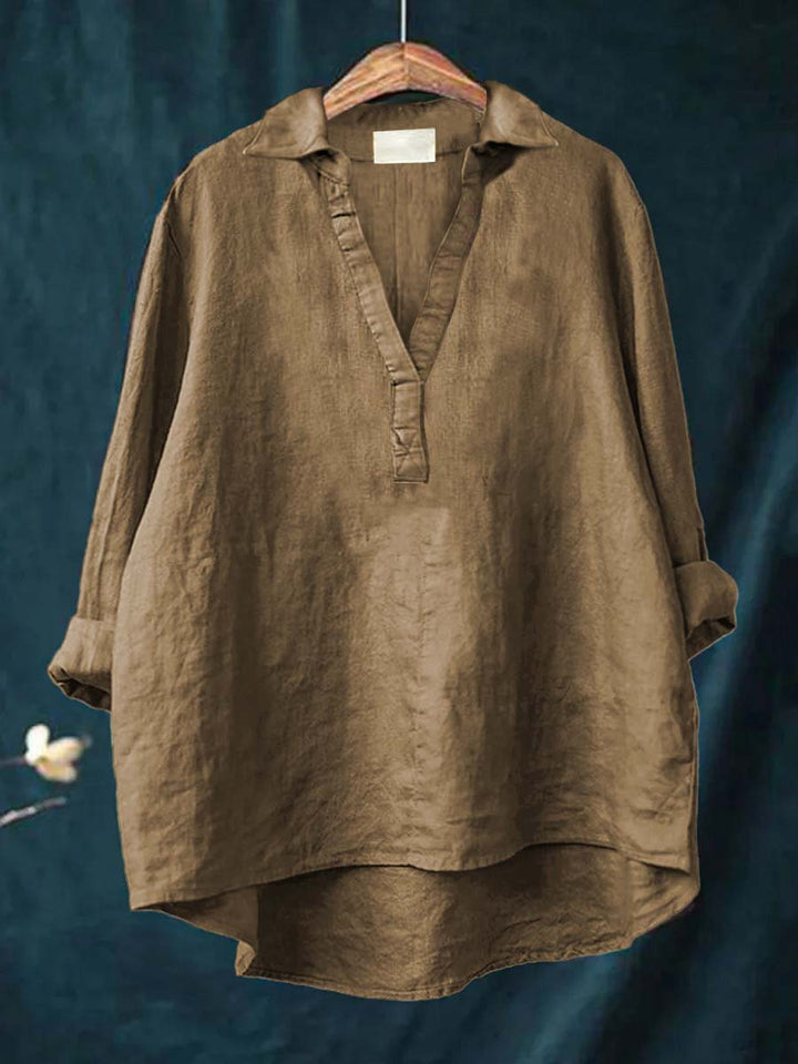 MOREAU LYON | V-NECK BLOUSE FOR WOMEN