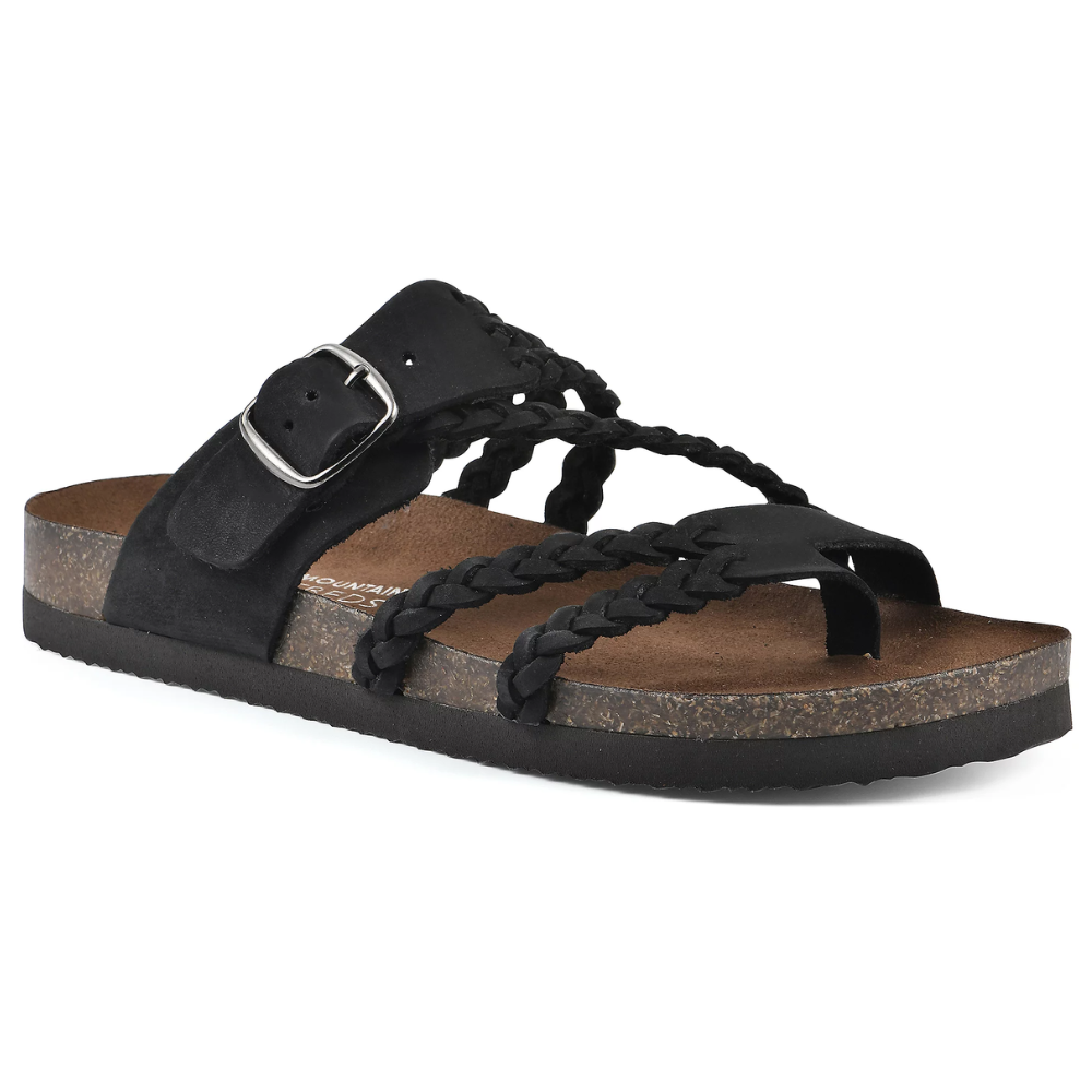 Lynda | Braided Cork Sandals