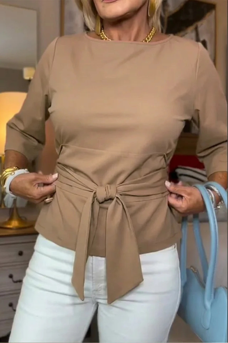 Judith | Tie Waist Flattering Top