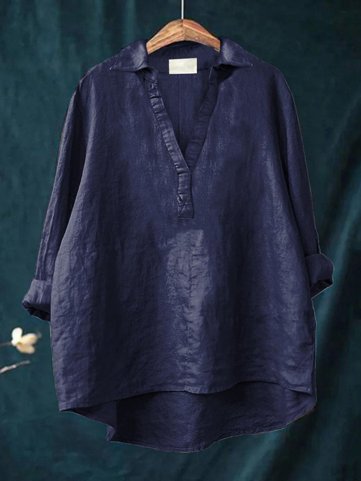 MOREAU LYON | V-NECK BLOUSE FOR WOMEN