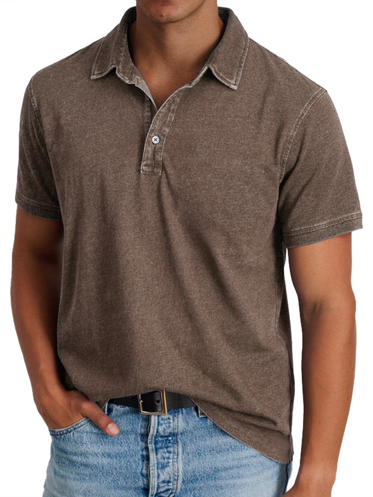 Anthony | Men's Relaxed Polo Shirt