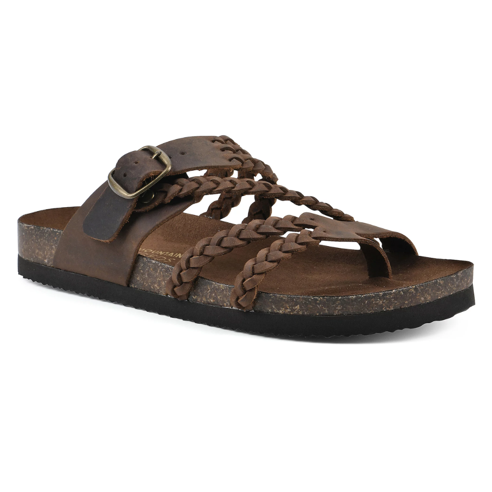 Lynda | Braided Cork Sandals