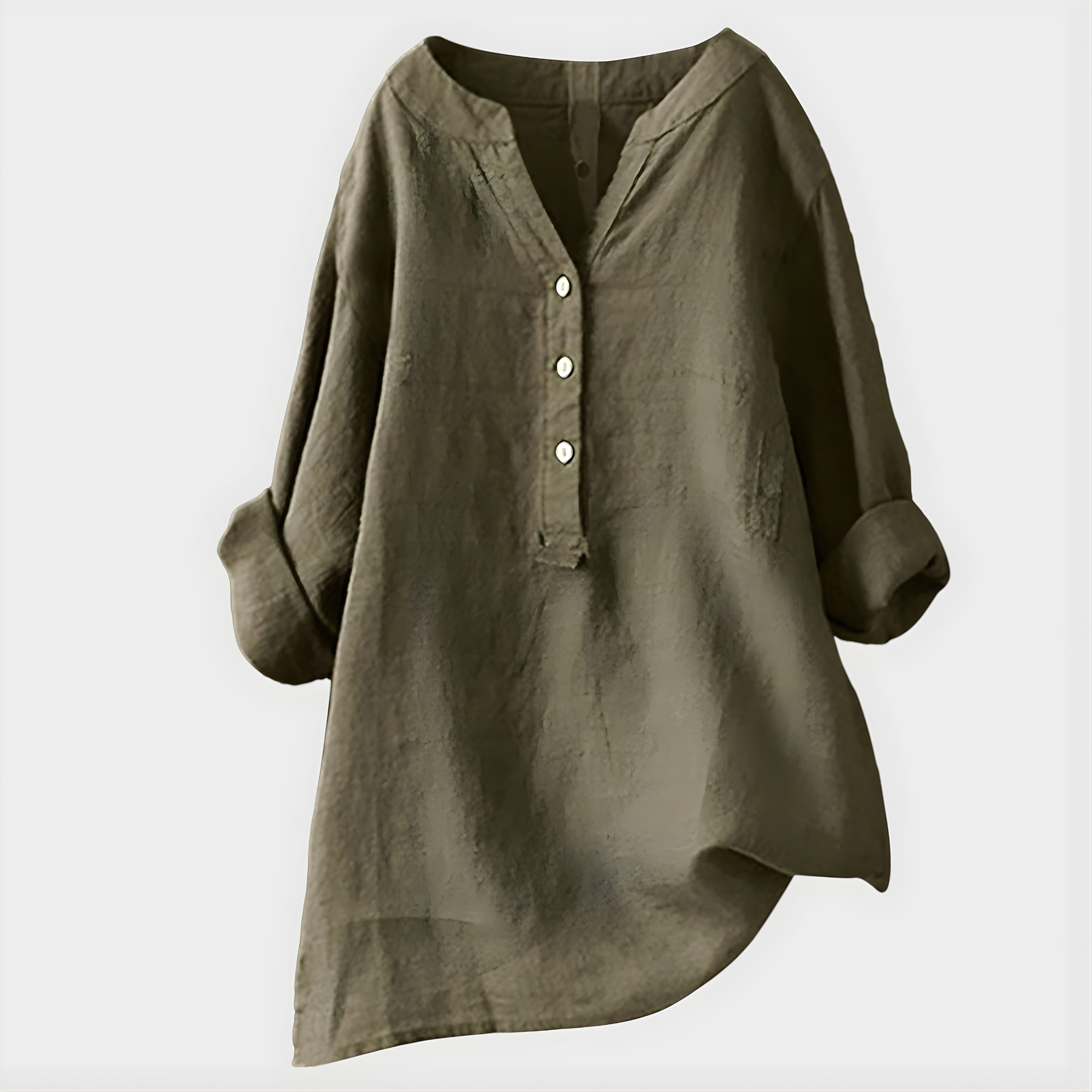 Diane | Elegant V Neck Blouse