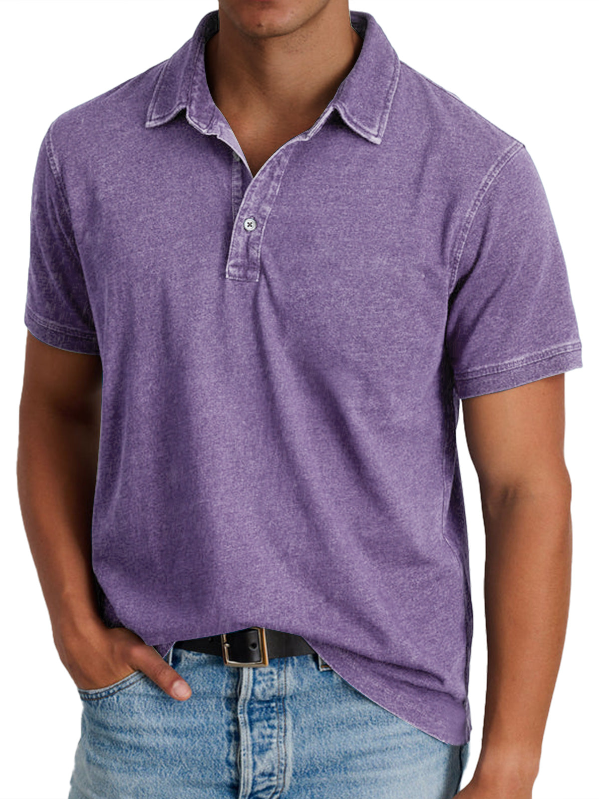 Anthony | Men's Relaxed Polo Shirt