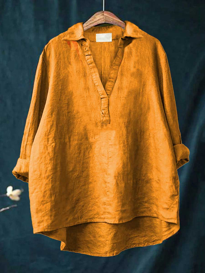 MOREAU LYON | V-NECK BLOUSE FOR WOMEN