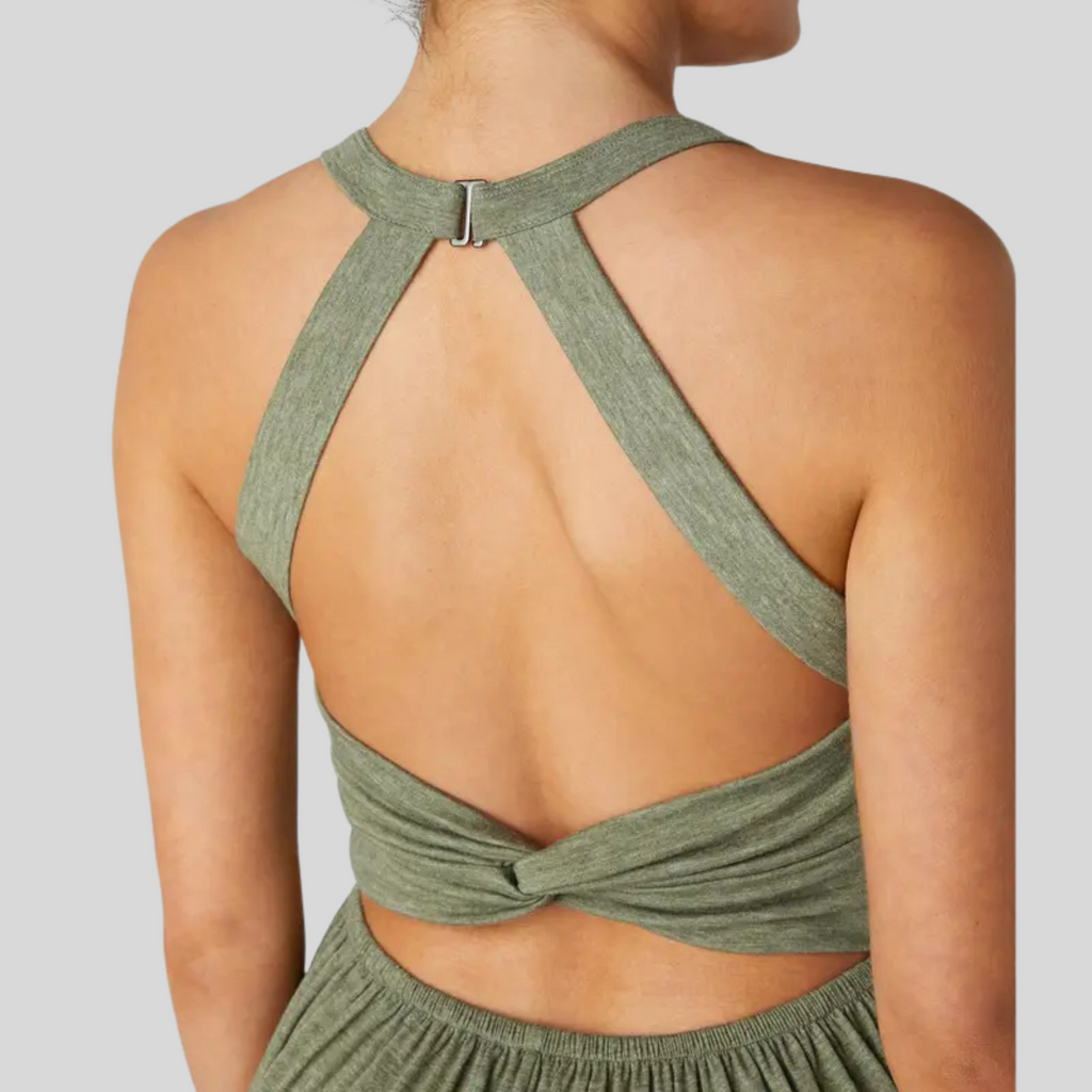 DAYEA™ – Comfy Backless U-Neck Lounge Jumpsuit