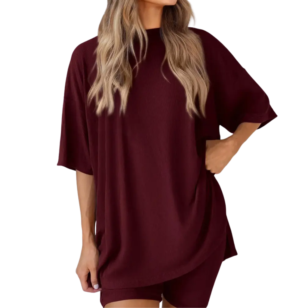LENNIE™ – Soft Solid Lounge Short Set