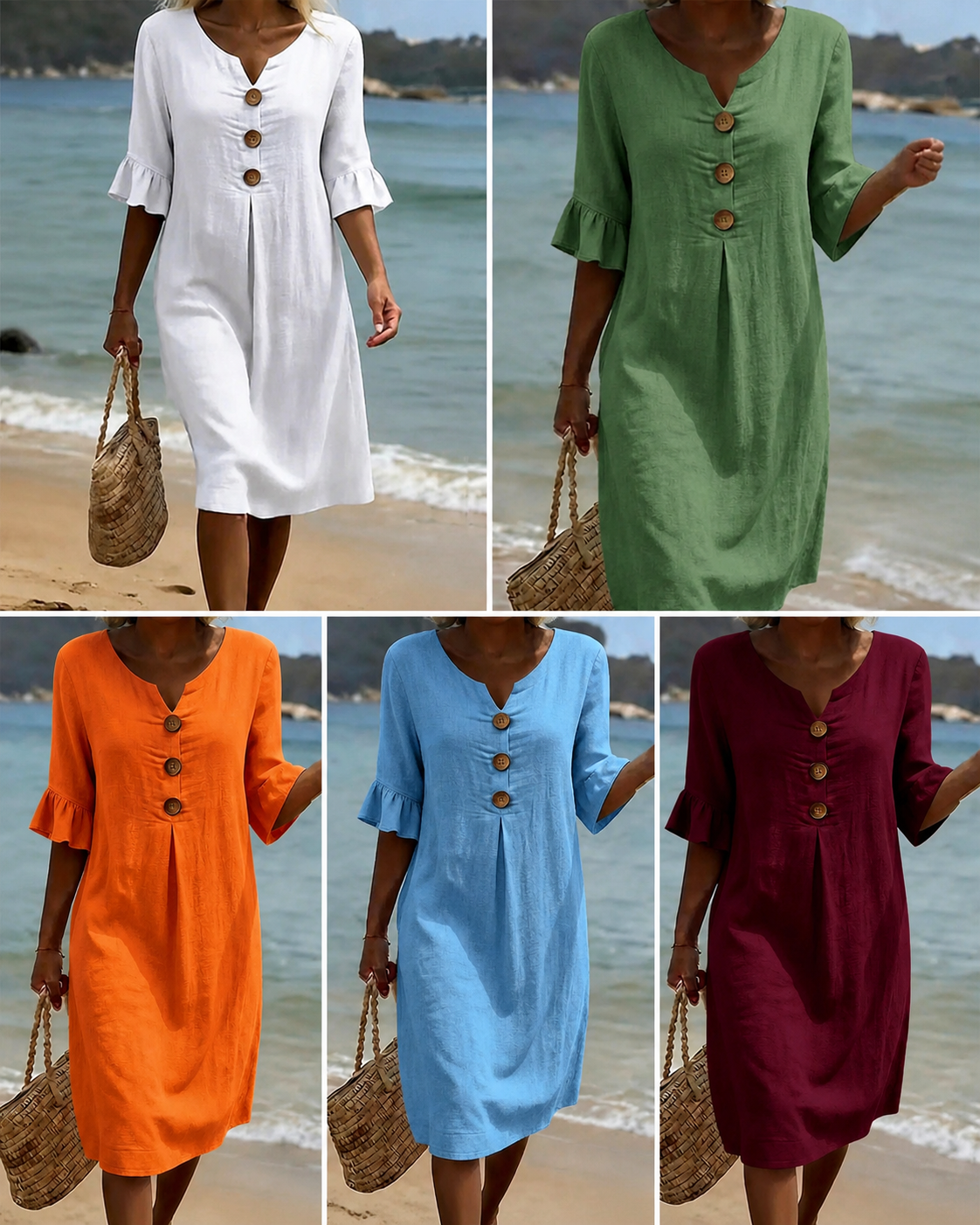 Miriam | Casual Dress — Light and Feminine